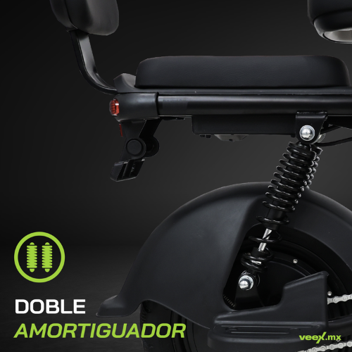 Foto 3 | Motobici Eléctrica Vibe 48v 12ah 350w  Negra