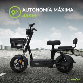 Foto 6 | Motobici Eléctrica Vibe 48v 12ah 350w Negra
