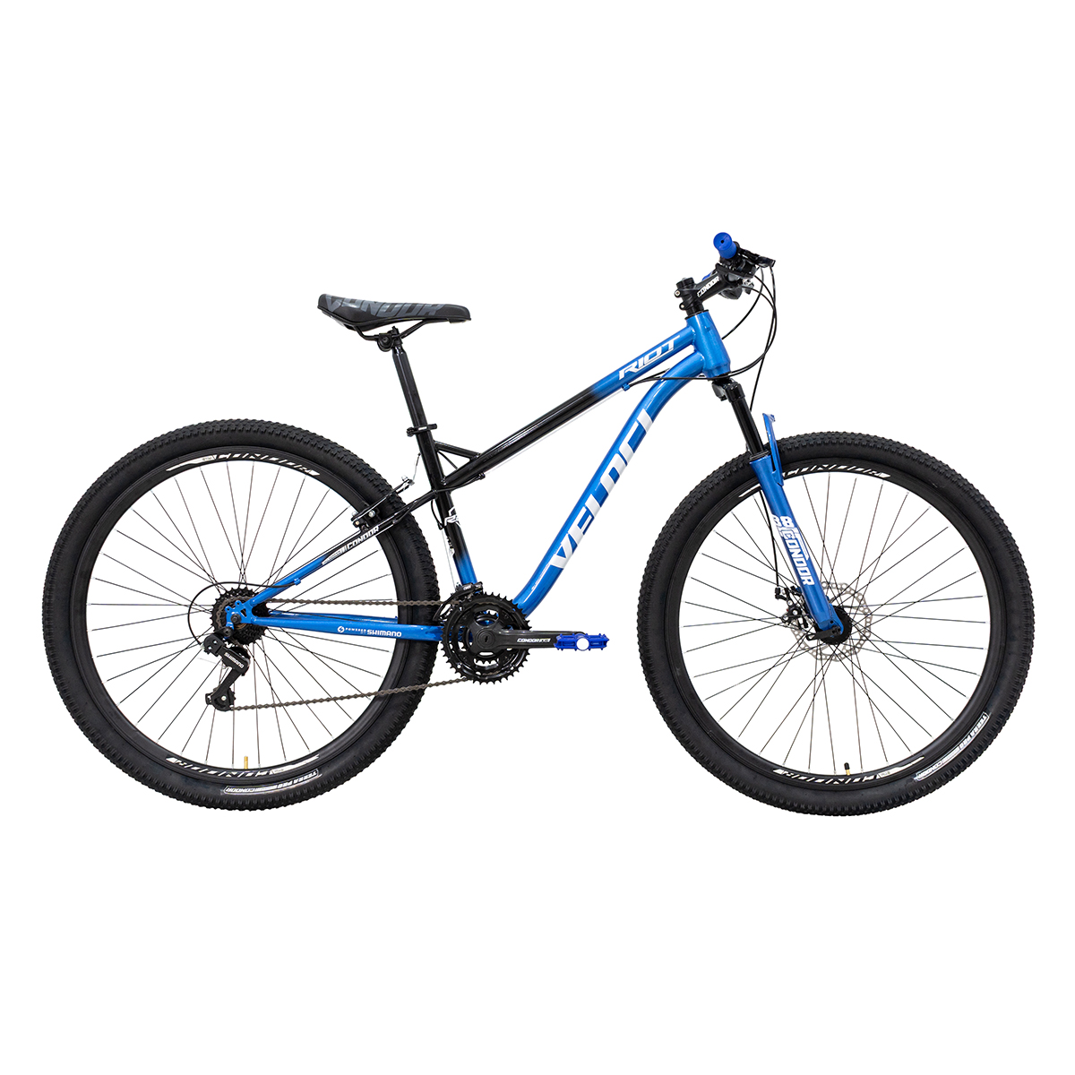 Foto 2 pulgar | Bicicleta Veloci Riot Rodada 29 Azul De Montaña