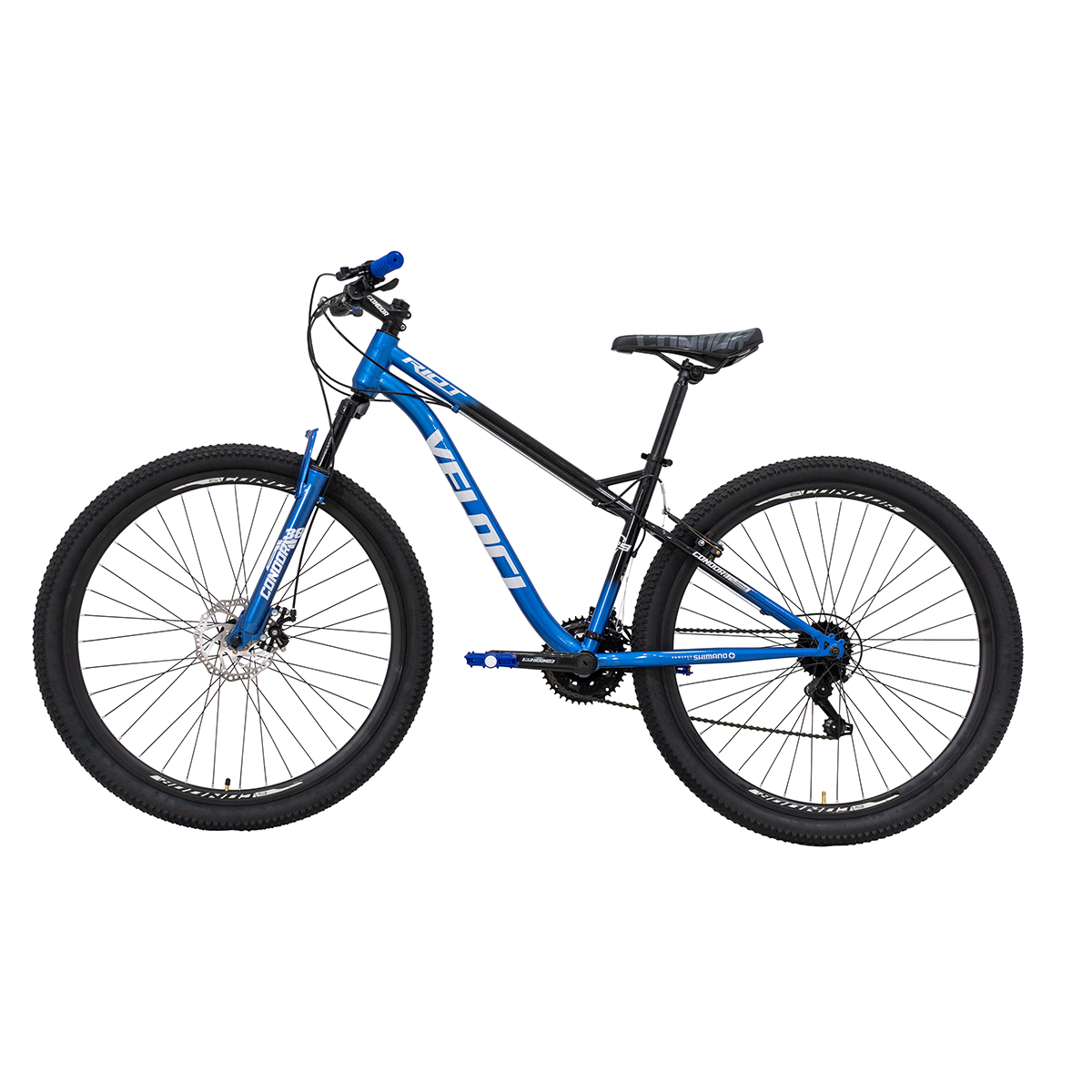 Foto 9 pulgar | Bicicleta Veloci Riot Rodada 29 Azul De Montaña