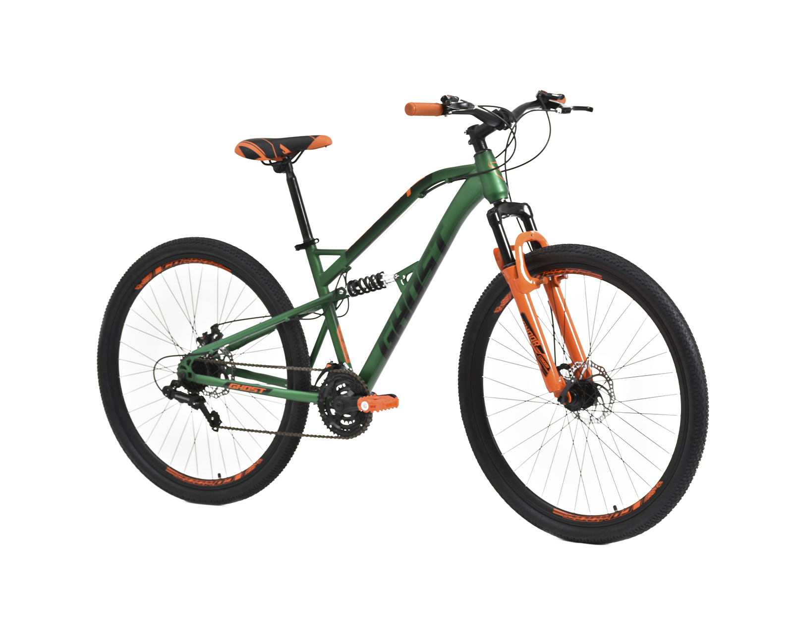 Foto 2 pulgar | Bicicleta de Montaña Ghost Revenge Rodada 29 color Verde