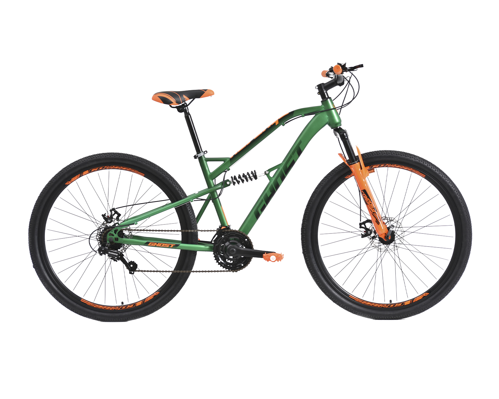 Foto 3 pulgar | Bicicleta de Montaña Ghost Revenge Rodada 29 color Verde