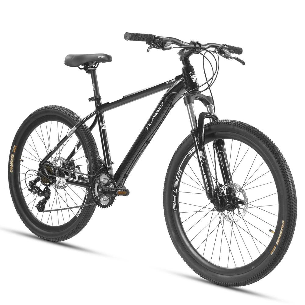 Bicicleta Montaña Turbo Rodada 26 Mtb Tx 6.1 Aluminio color Negro $12,999