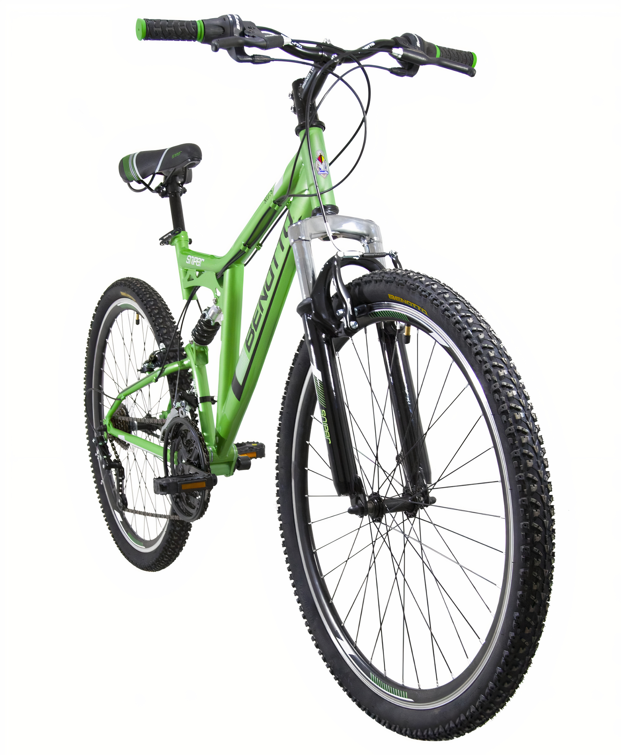 Foto 3 pulgar | Bicicleta Benotto Montaña Sniper R27.5 21v Doble Suspensión