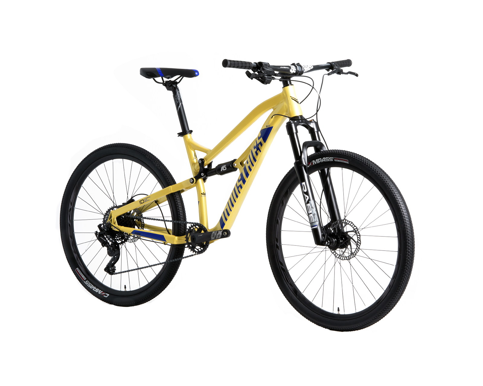 Bicicleta V Industries 795 Rodada 27.5 T17 color Dorado/Azul