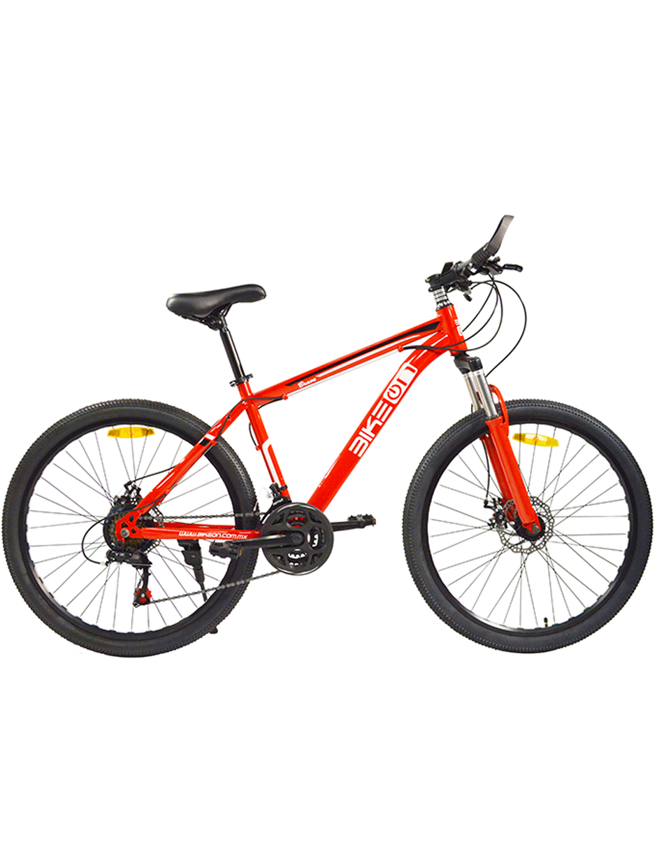 Foto 2 pulgar | Bicicleta De Montaña Bikeon Brave R26 color Rojo