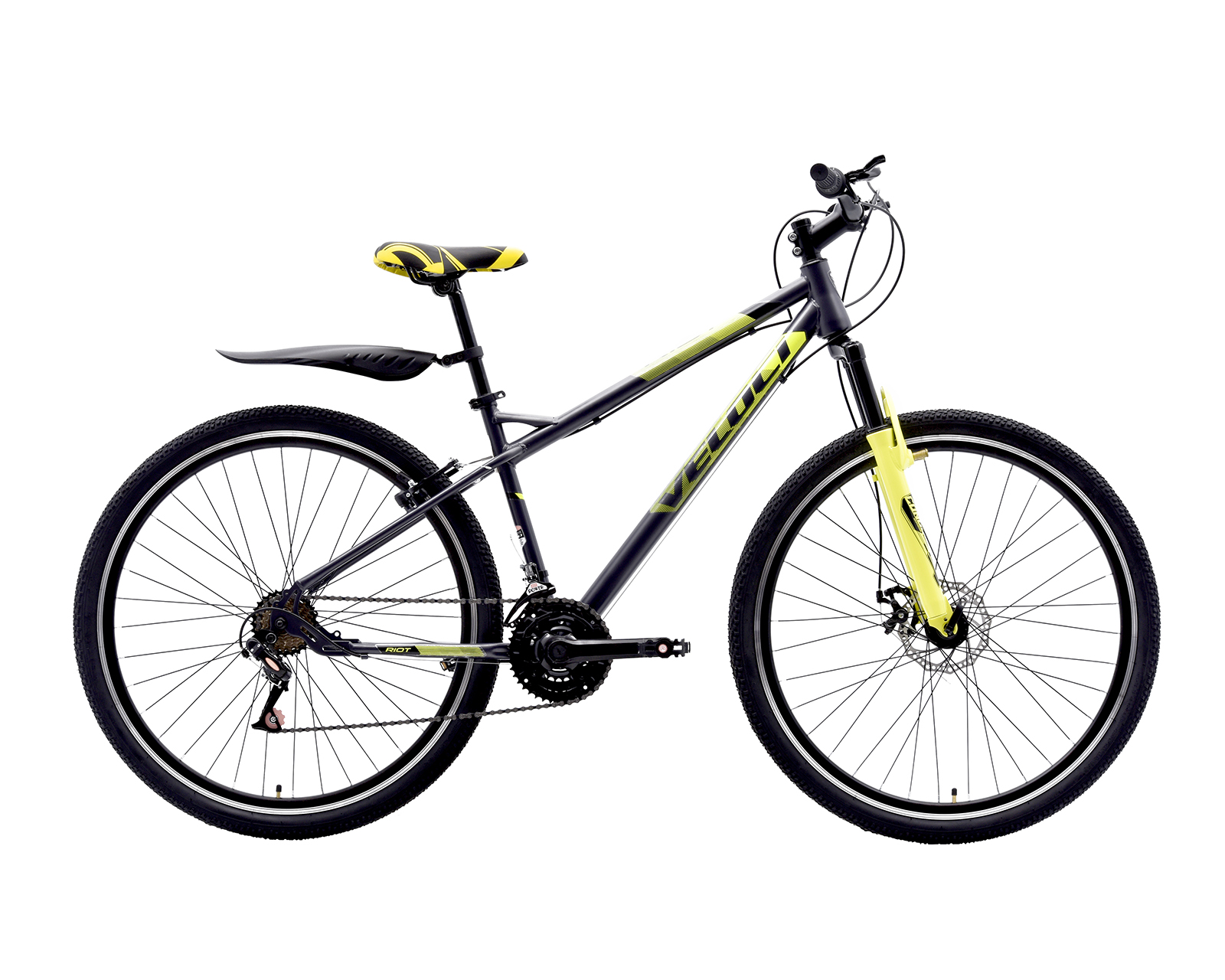 Bicicleta Veloci Riot Fd Rodada 29 color Gris