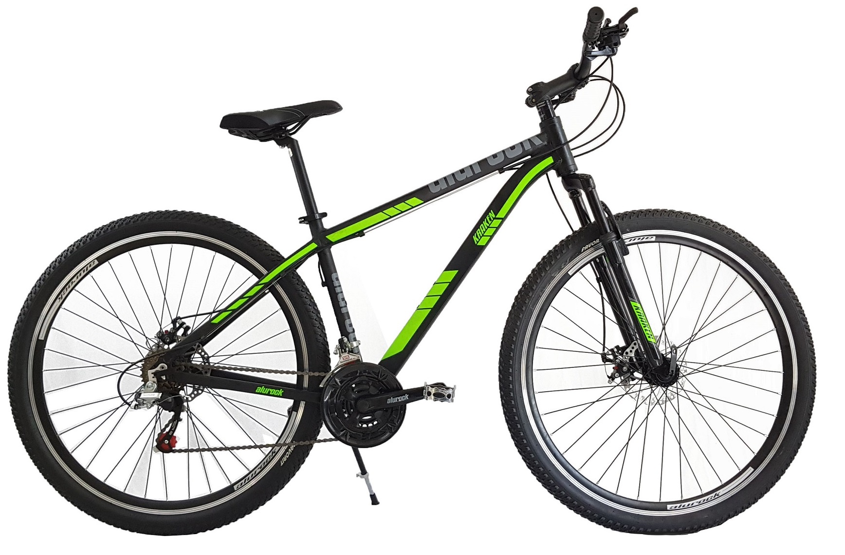 Bicicleta de Montaña Alurock Verde R29