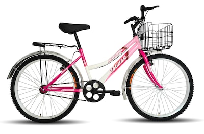 Foto 1 | Bicicleta Jaguar Peregrina Rosa Rodada 26 con Canasta