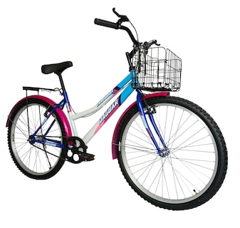 Foto 2 | Bicicleta Jaguar Peregrina color Azul Rodada 26 con Canasta