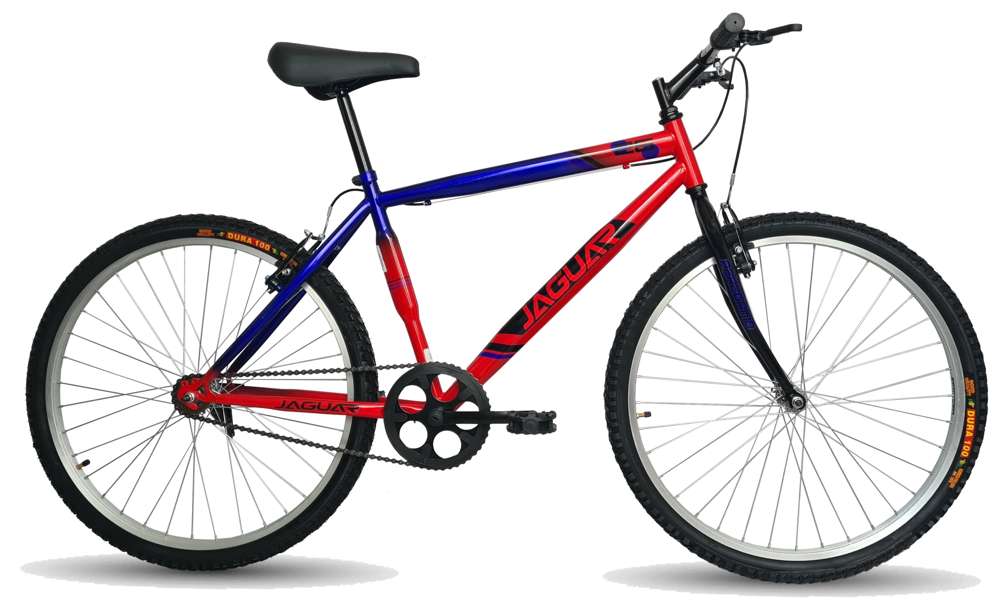 Bicicleta de Montaña Jaguar Peregrina color Rojo Rodada 26