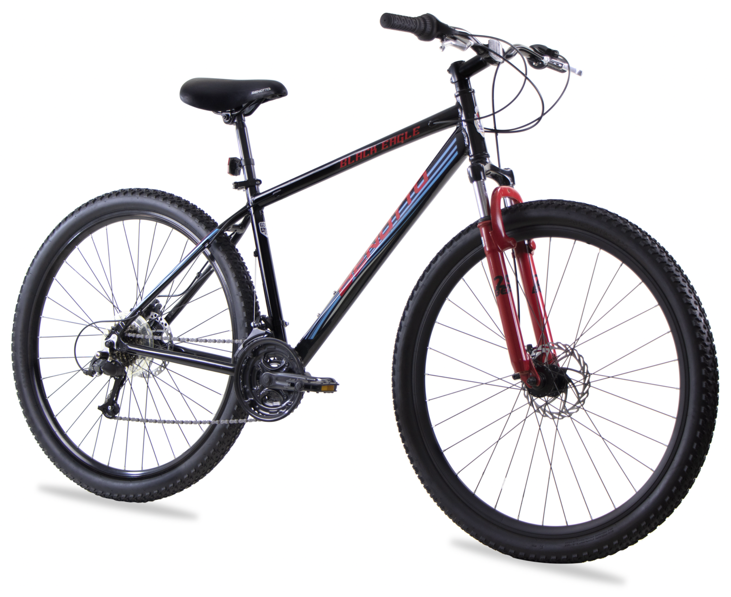 Bicicleta de Montaña Benotto Black Eagle color Negro de Aluminio R29 21v