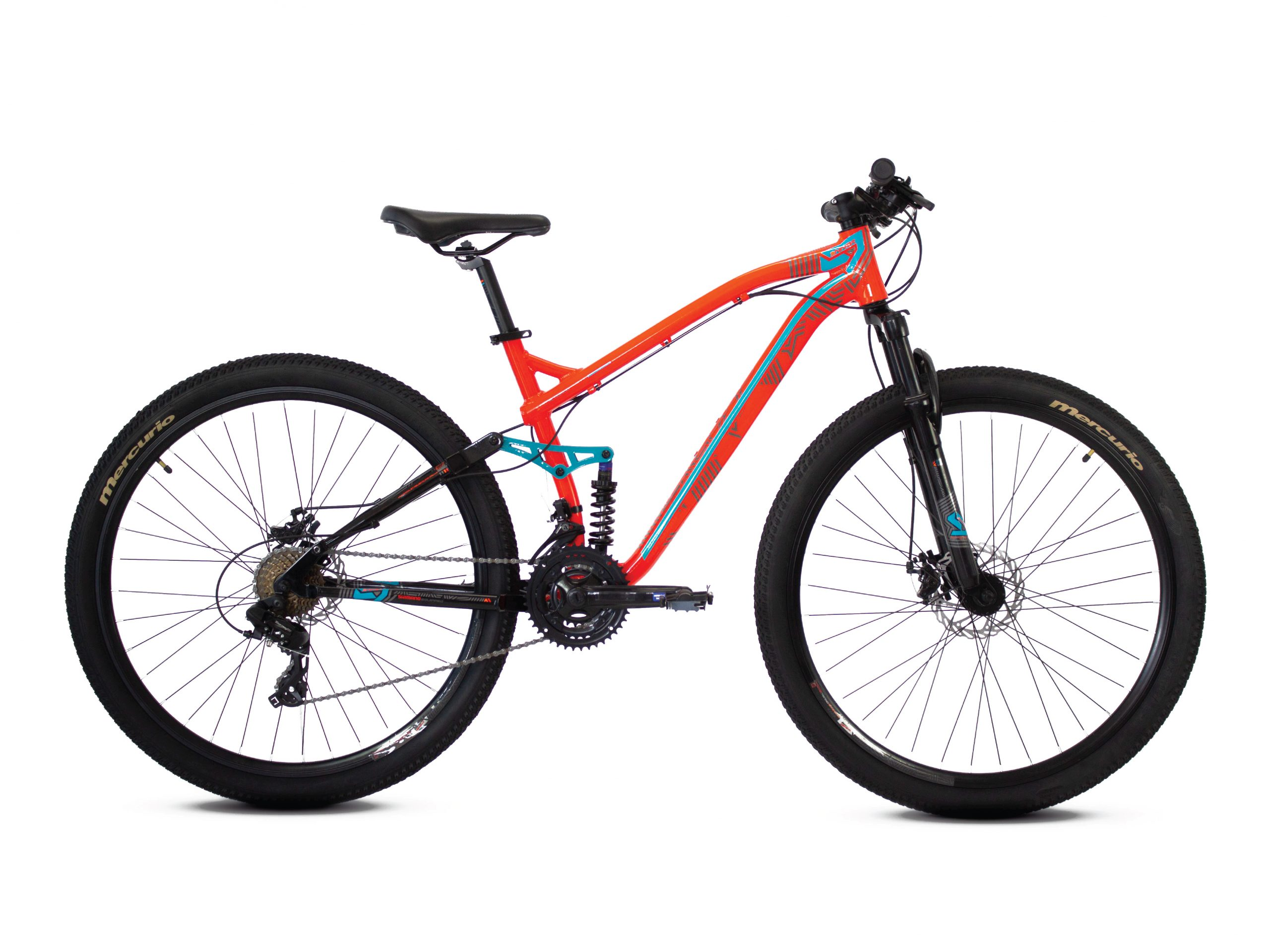 Bicicleta Dh Expert R29 Anaranjado