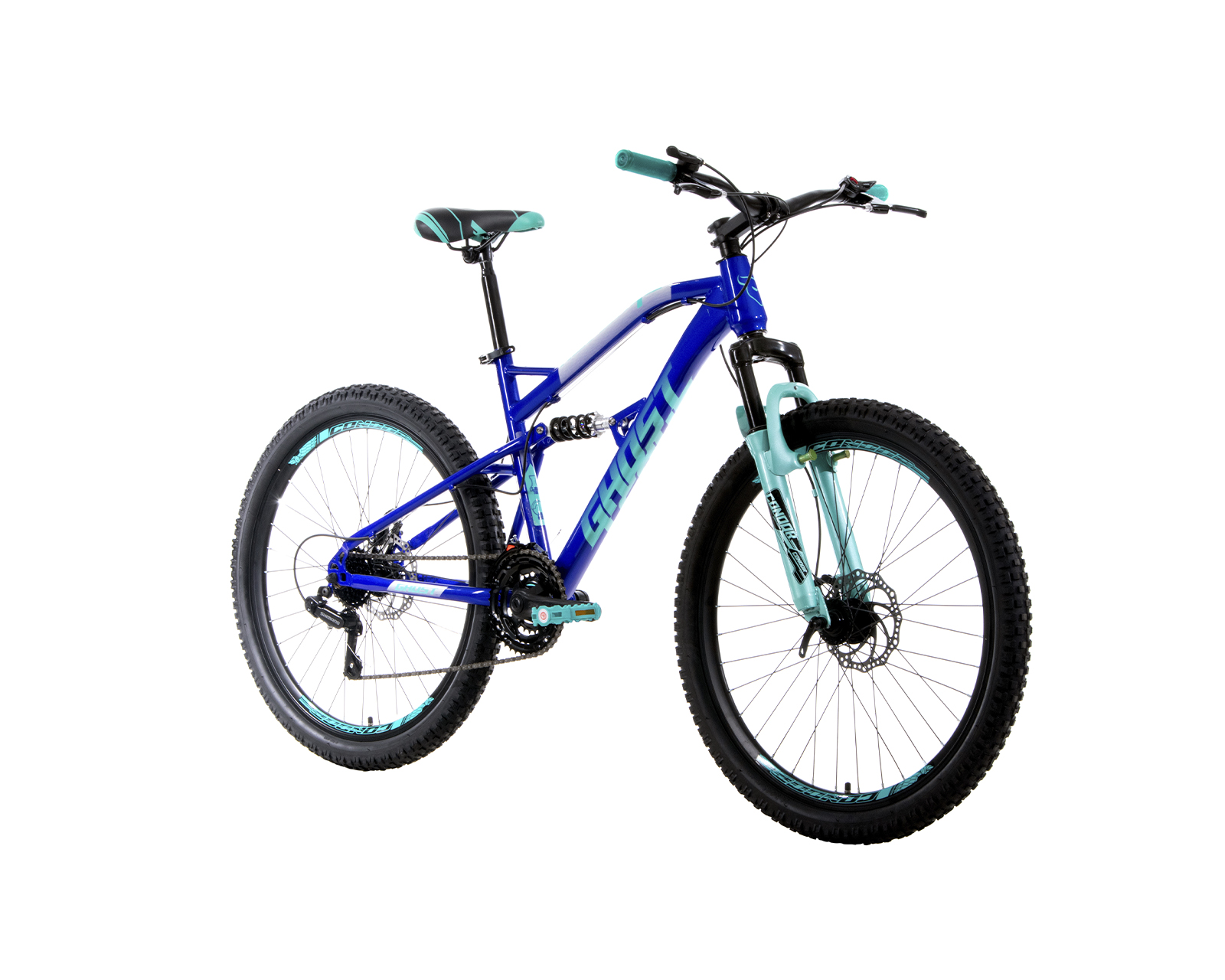 Foto 3 pulgar | Bicicleta Ghost Revenge Rodada 26 color Azul de Montaña