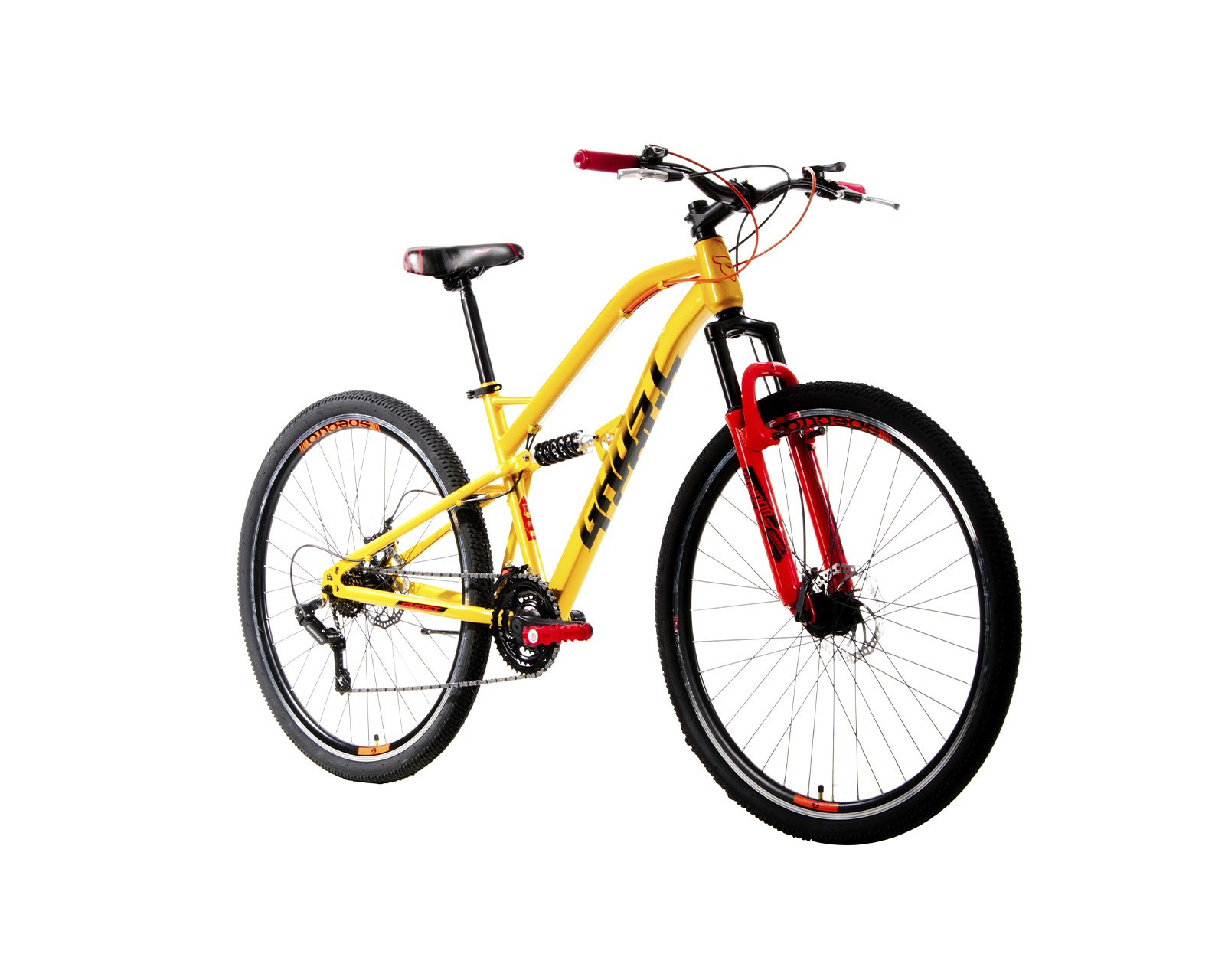 Foto 3 pulgar | Bicicleta  de Montaña Ghost Revenge color Dorado Rodada 29