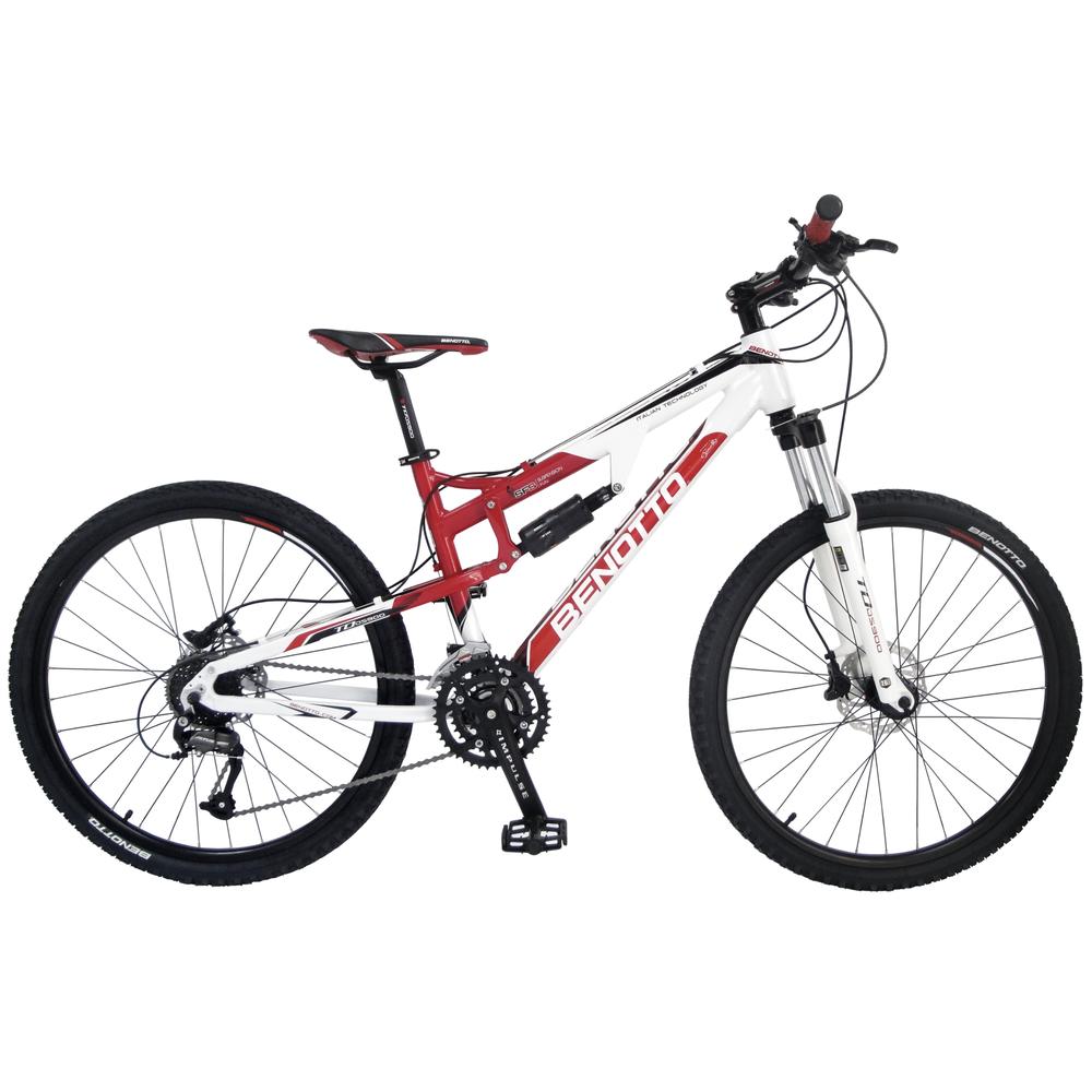 Bicicleta Benotto Mtb Ds-900 R26 27V Doble Disco Hidráulico