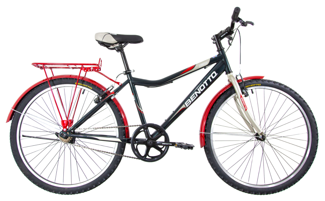 Foto 2 pulgar | Bicicleta Benotto Montaña Strega R26 1v Frenos V Acero