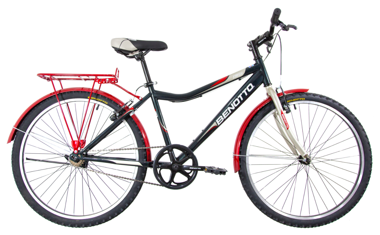 Bicicleta Benotto Montaña Strega R26 1v Frenos V Acero