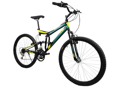 Foto 2 | Bicicleta Montaña Black Panther Terra Rodada 26 Doble Suspensión 18 Velocidades color Verde
