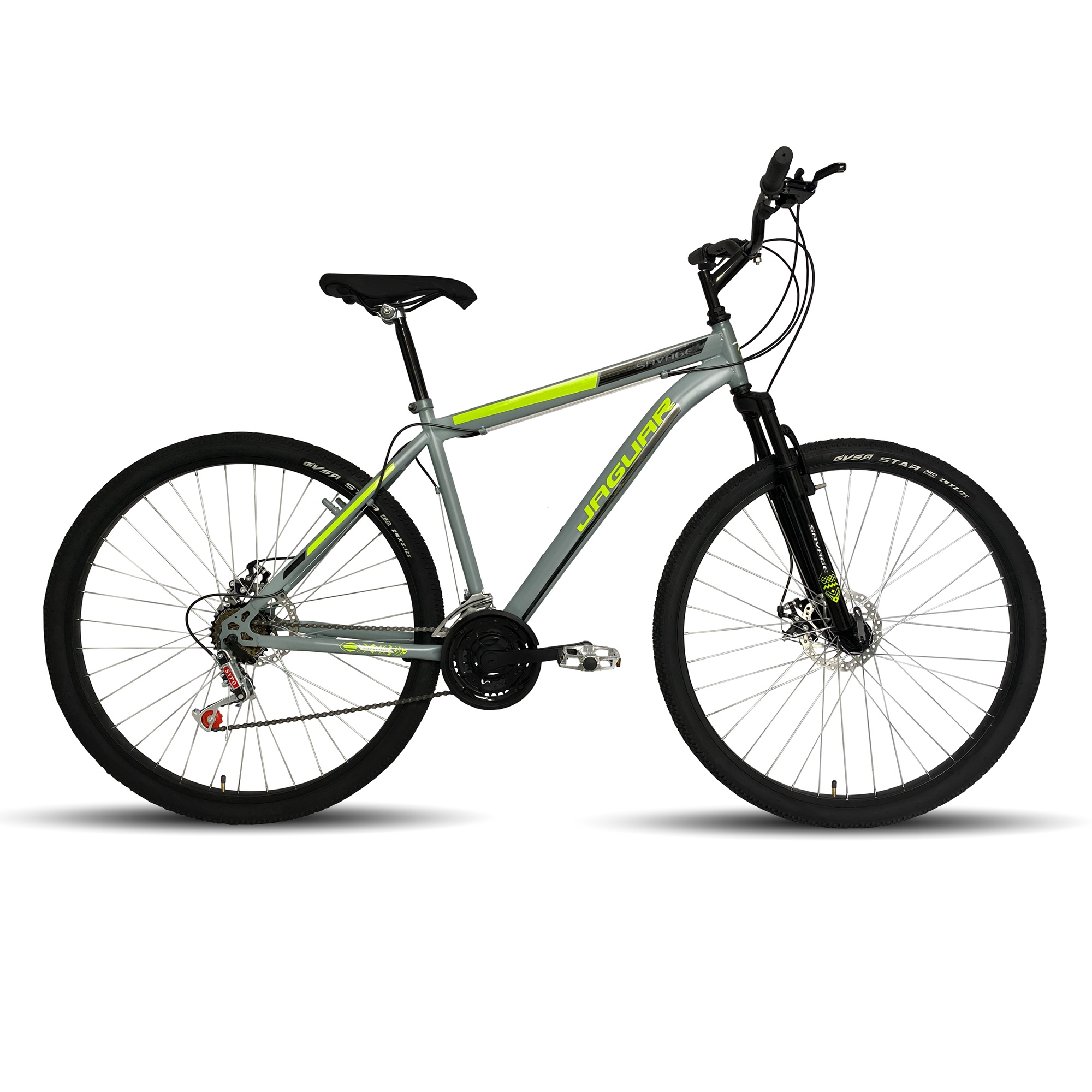 Bicicleta Jaguar Savage Rodada 29 Con Suspension  21 Velocidades F/Disco Gris