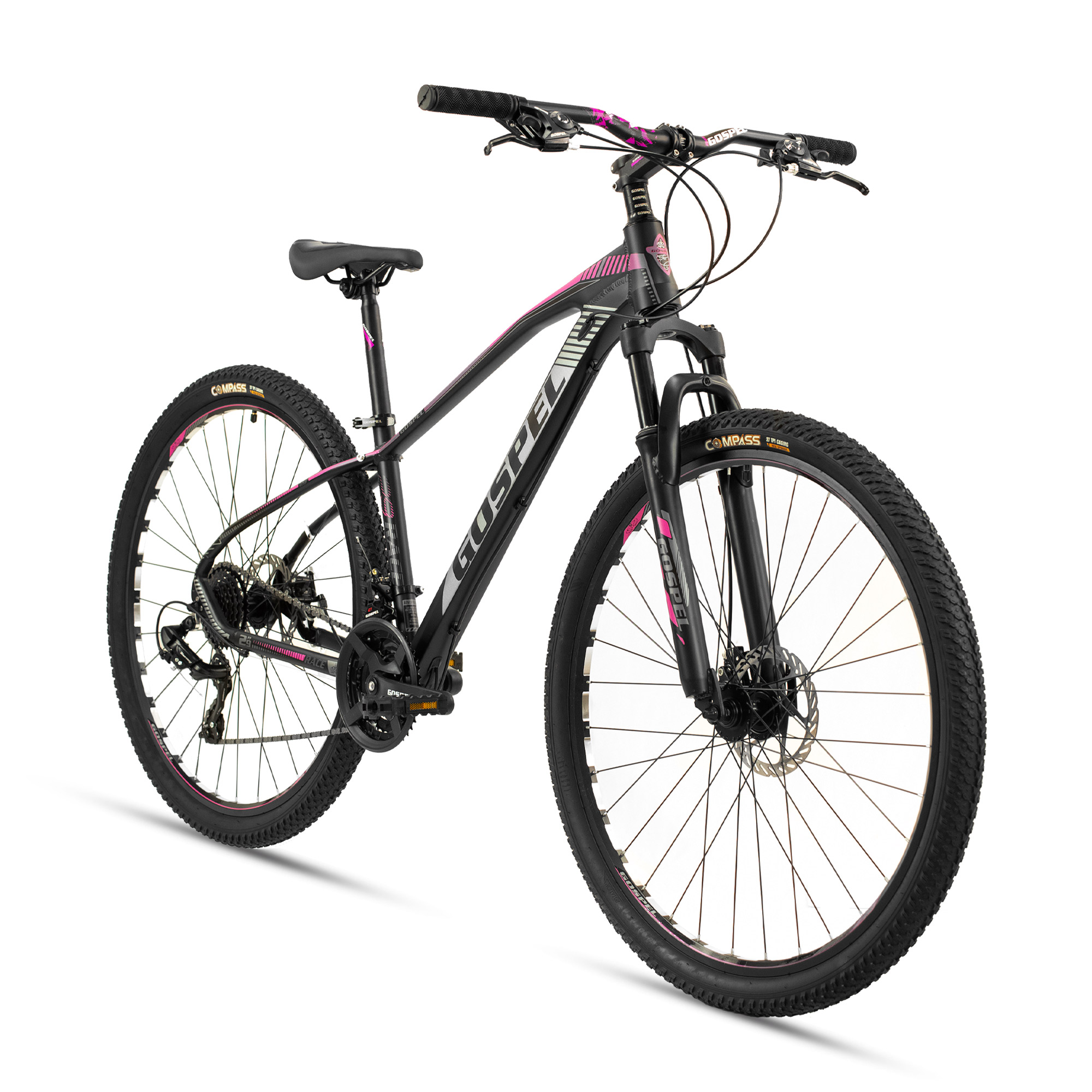 Bicicleta de Montaña Gospel Rodada 29'' 24 Vel Suspensión Delantera color Violeta