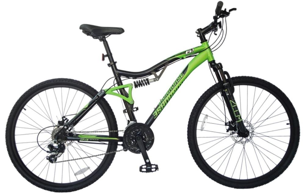 Bicicleta Ironhorse Sinister 6.1 color Negro con Verde R29 24v de Aluminio $13,590