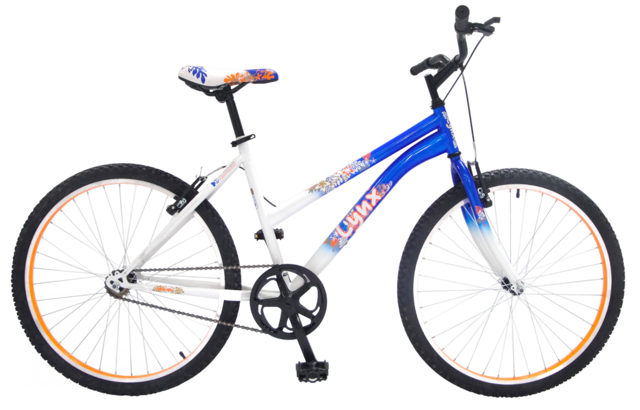 Bicicleta Lynx Montaña R26 1v Mujer Frenos V Acero color Azul