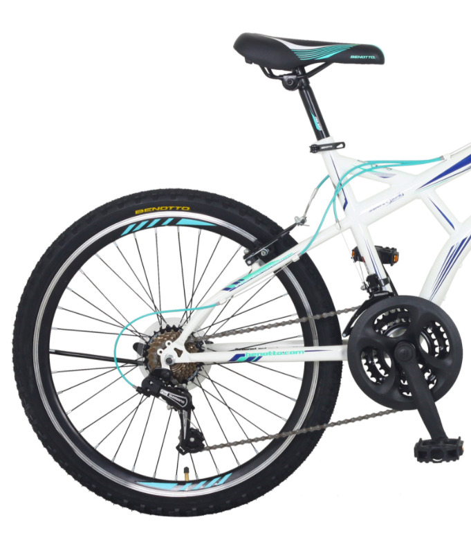 Foto 2 | Bicicleta Benotto Montaña Fire Back R24 21v Shimano color Blanco