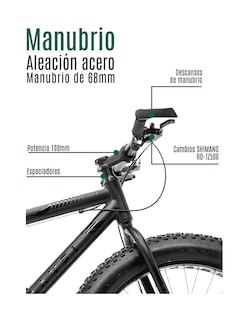 Foto 5 | Bicicleta Gravel Aspen Acero R26 Frenos de Disco