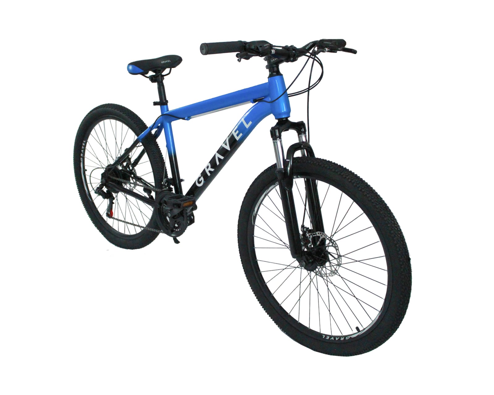 Mountain Bike Gravel Everest color Azul Mtb R26 21v Frenos de Disco $5,999