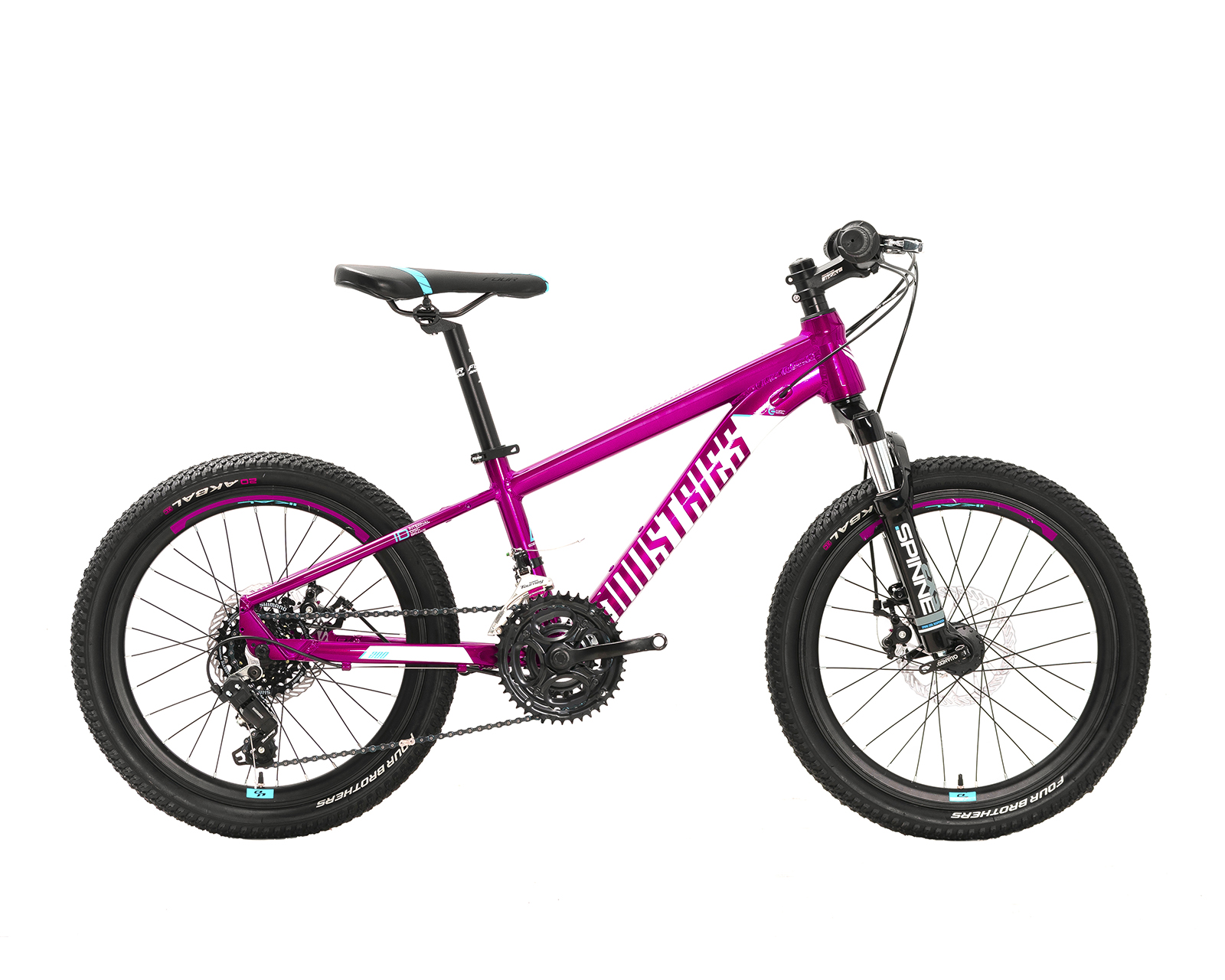 Bicicleta V Industries 200 Rodada 20 Fucsia De Montaña