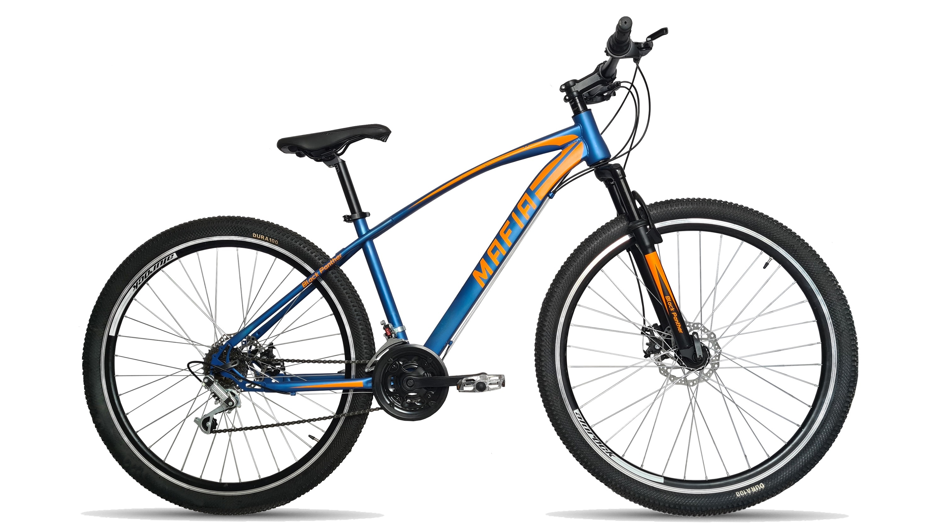 Bicicleta Black Panther Mafia R29 Freno Disco 18 Velocidades Azul $4,449