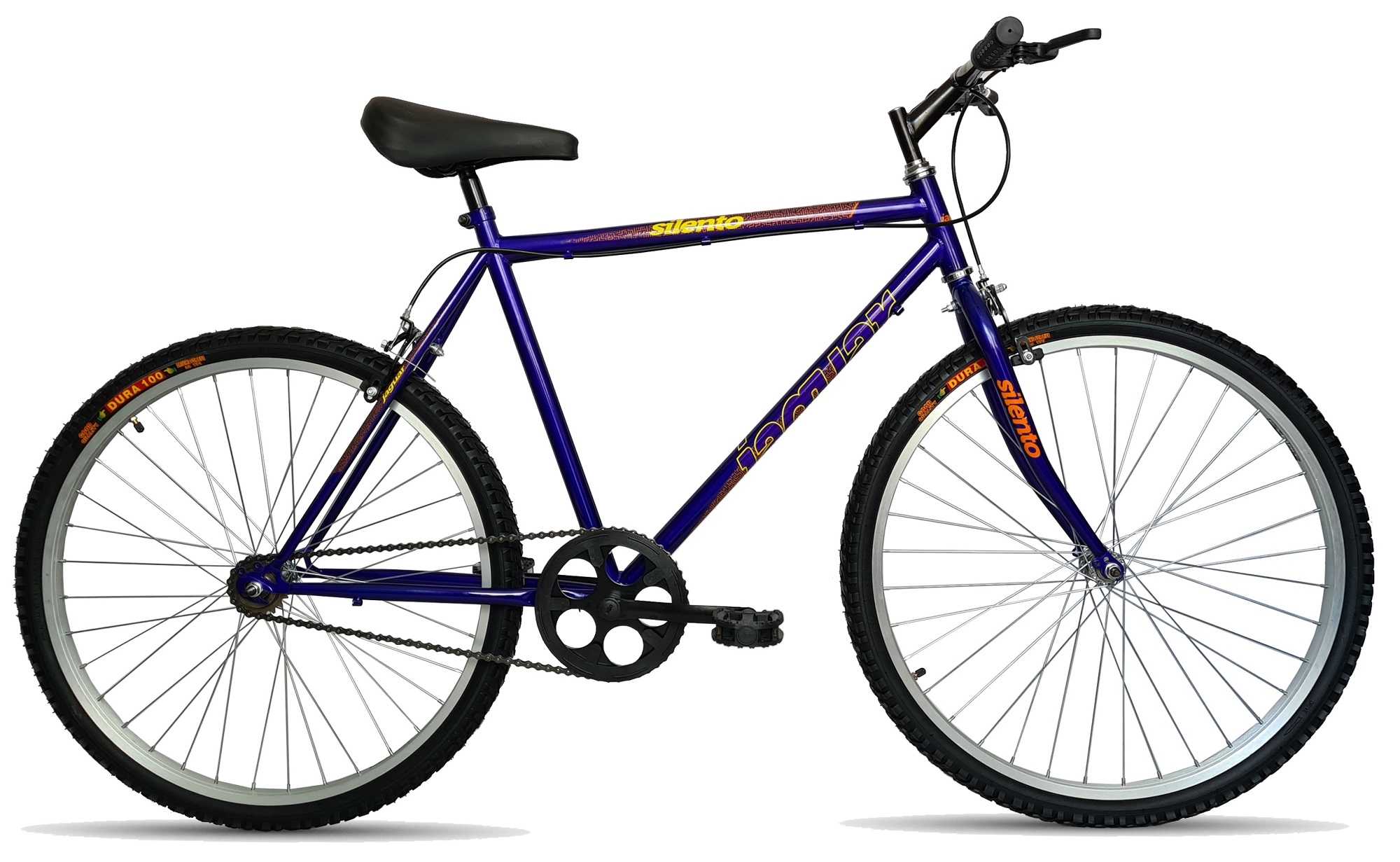 Foto 2 pulgar | Bicicleta Jaguar Silento color Azul Rodada 26