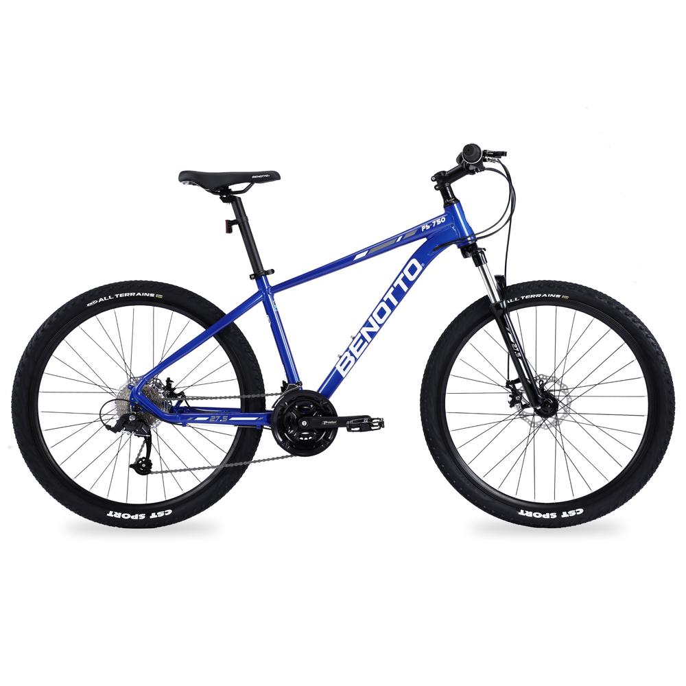 Bicicleta de Montaña Benotto FS-750 color Azul R27.5 24 Velocidades