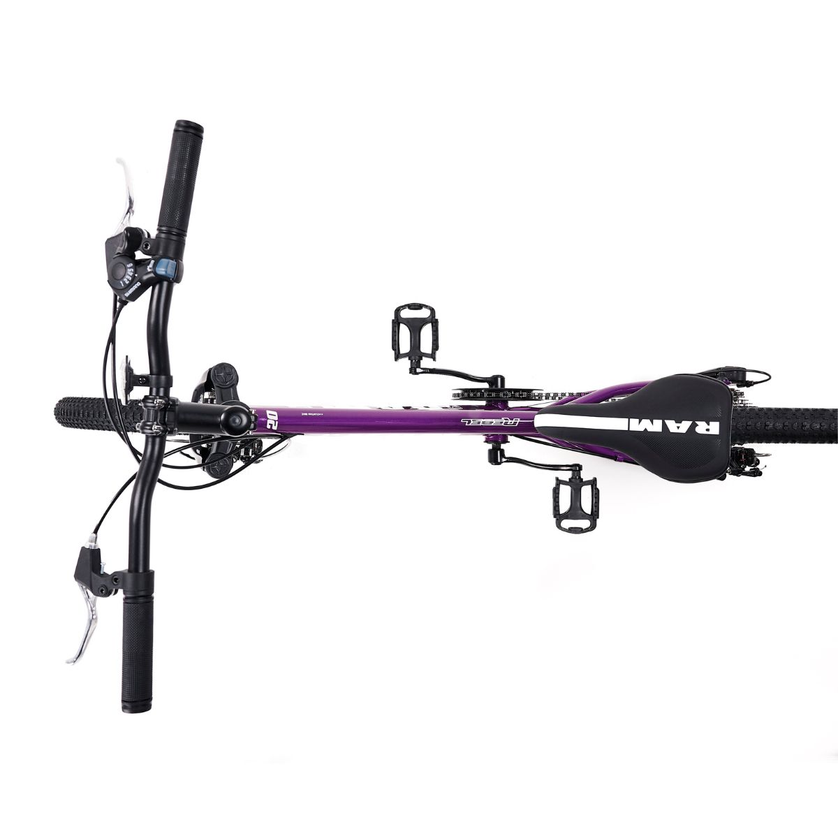 Foto 6 | Bicicleta De Montaña 20'' Ram Rm-k20-r20 Morada 6 Velocidades