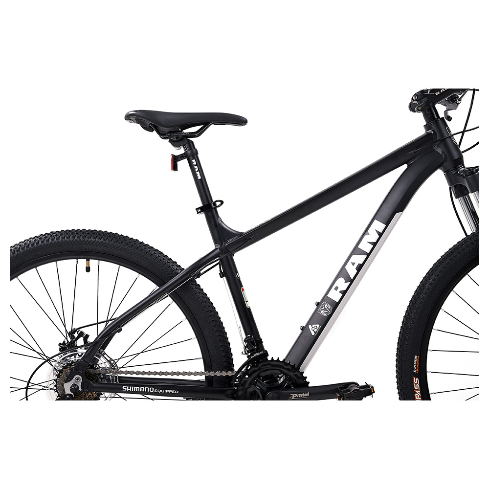 Foto 5 pulgar | Bicicleta De Montaña 27'' Ram Rm-m2-r27 color Negra 21 Velocidades