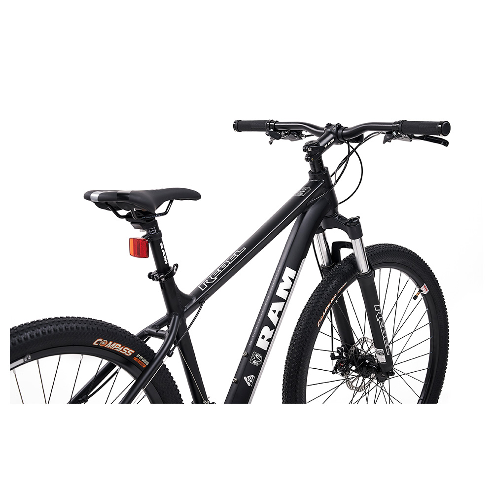 Foto 5 | Bicicleta De Montaña 27'' Ram Rm-m2-r27 color Negra 21 Velocidades