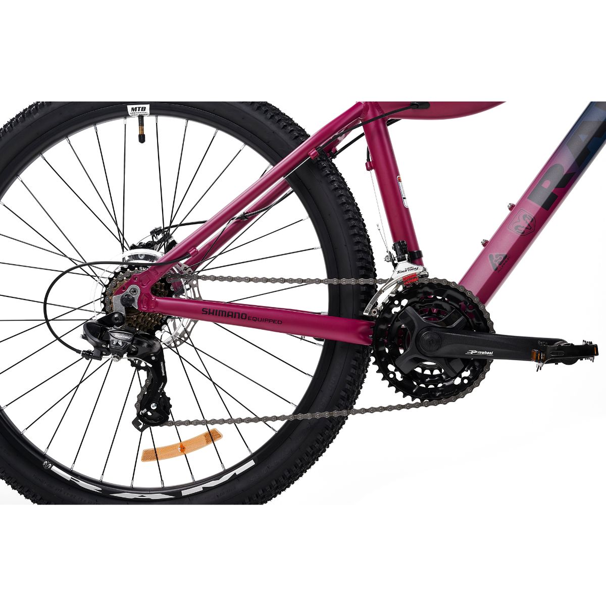 Foto 4 pulgar | Bicicleta de Montaña 27.5 '' Ram RM-W6-R27 Multicolor 21 Velocidades