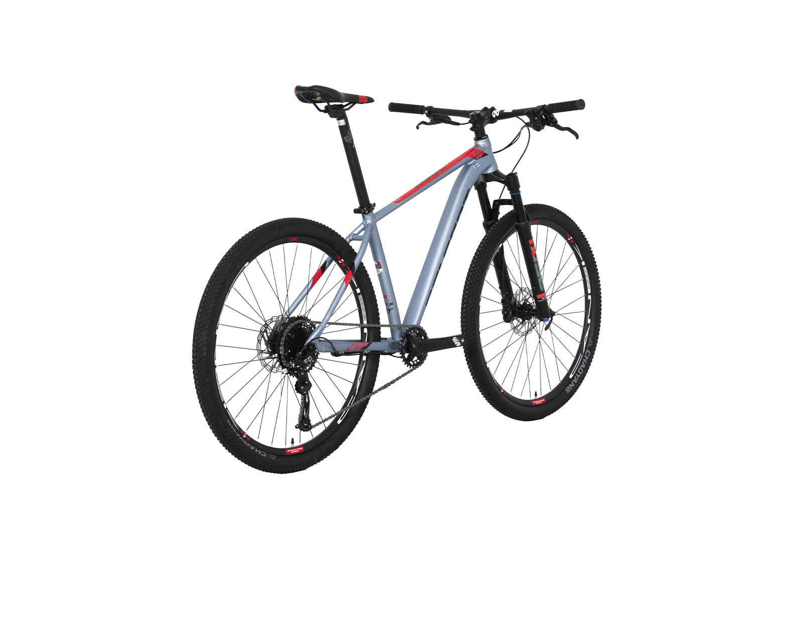 Foto 6 | Bicicleta Belfort Coatl Rabe R27 T17 Plata Rojo 2024