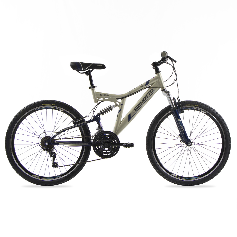 Bicicleta de Montaña Benotto Sniper R26 21v color Oro