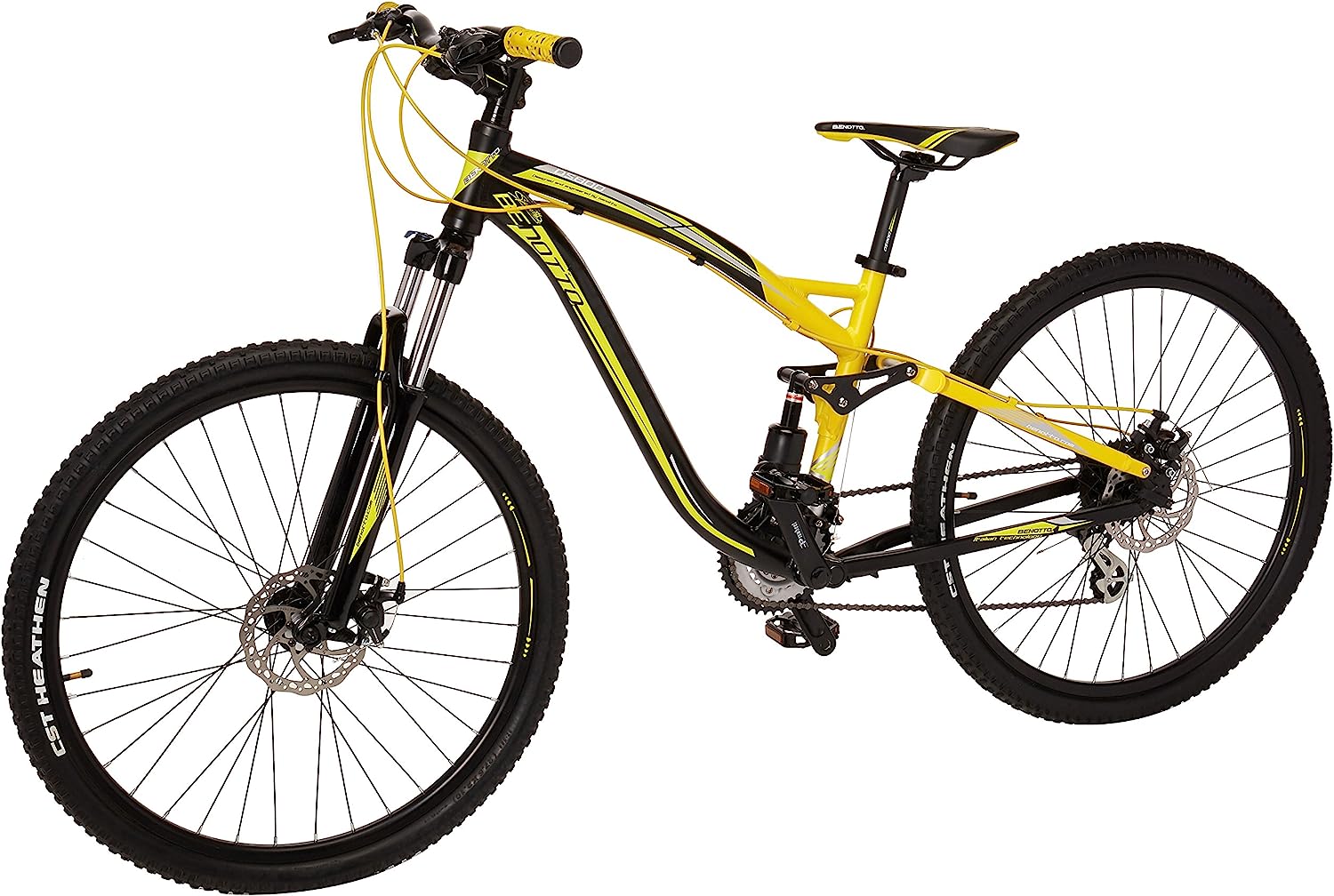 Bicicleta de Montaña Benotto B01N28XGEV color Amarillo