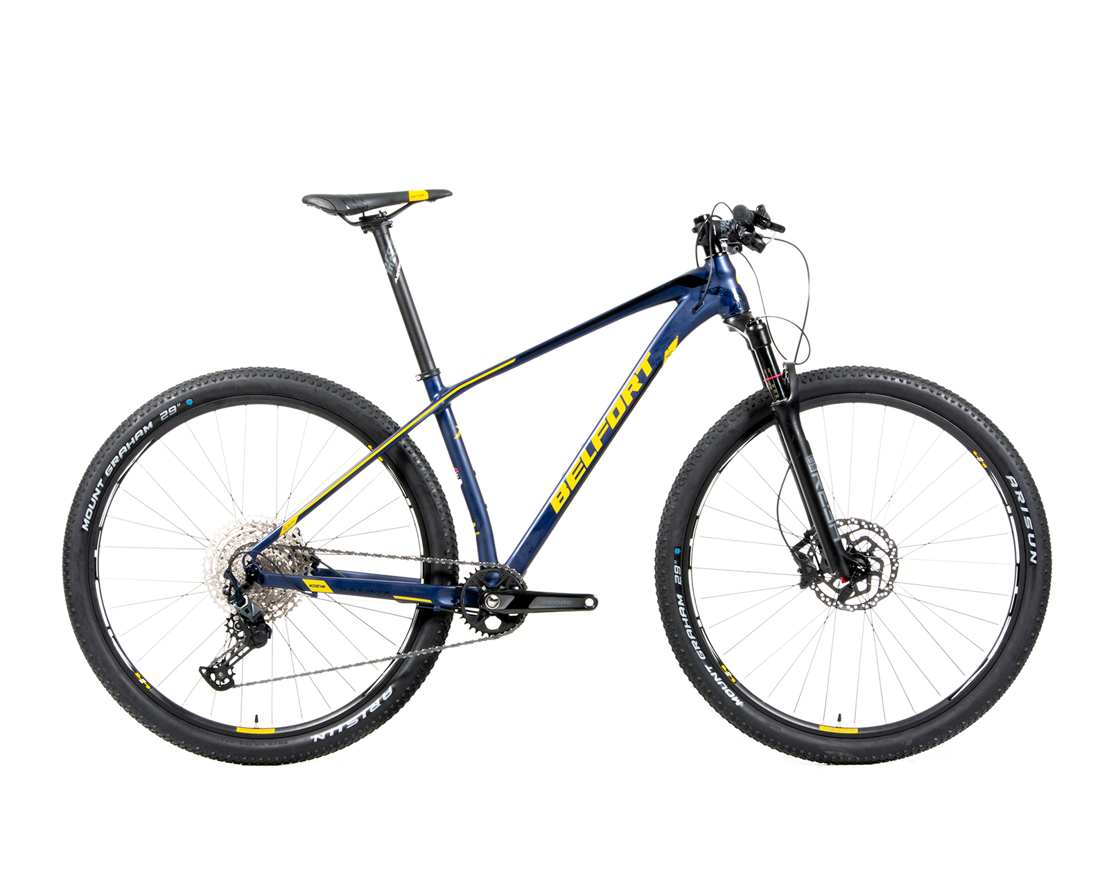 Foto 2 pulgar | Bicicleta Belfort Zamna Reba R29 T17 Azul Oro 2022