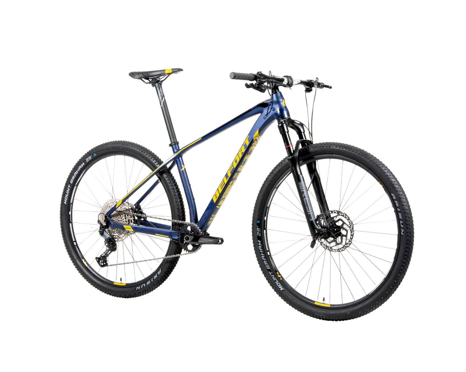 Foto 3 pulgar | Bicicleta Belfort Zamna Reba R29 T17 Azul Oro 2022