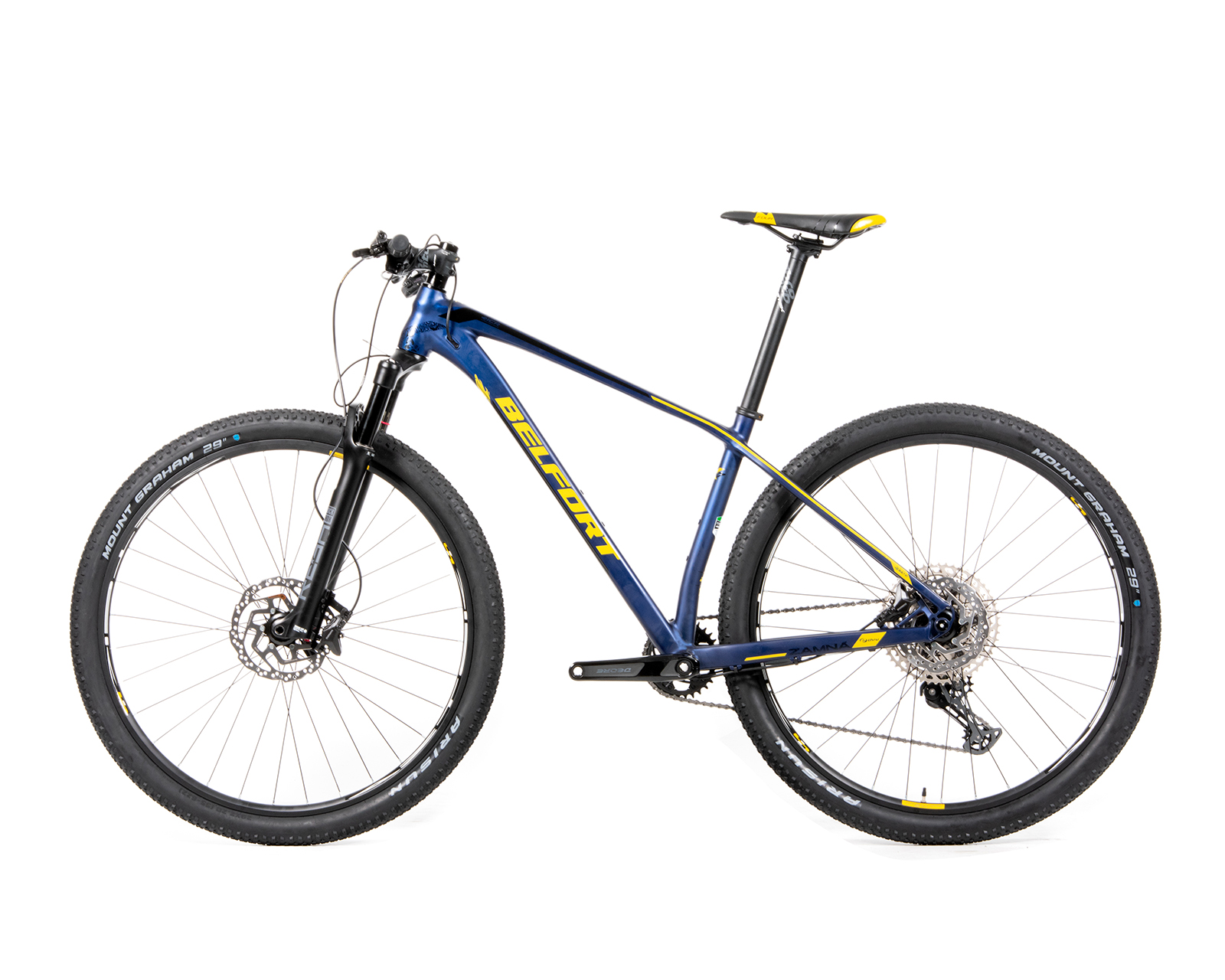 Foto 5 pulgar | Bicicleta Belfort Zamna Reba R29 T17 Azul Oro 2022