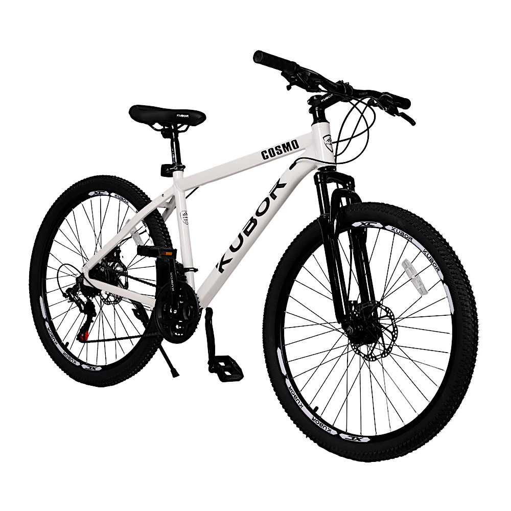 Foto 3 pulgar | Bicicleta MTB Cosmo R26 Aluminio 21v Shimano Rines Aluminio Frenos Disco Blanca