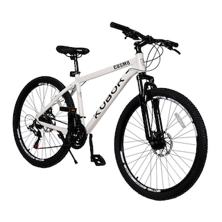 Foto 2 | Bicicleta MTB Cosmo R26 Aluminio 21v Shimano Rines Aluminio Frenos Disco Blanca