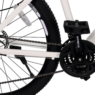 Foto 3 | Bicicleta MTB Cosmo R26 Aluminio 21v Shimano Rines Aluminio Frenos Disco Blanca