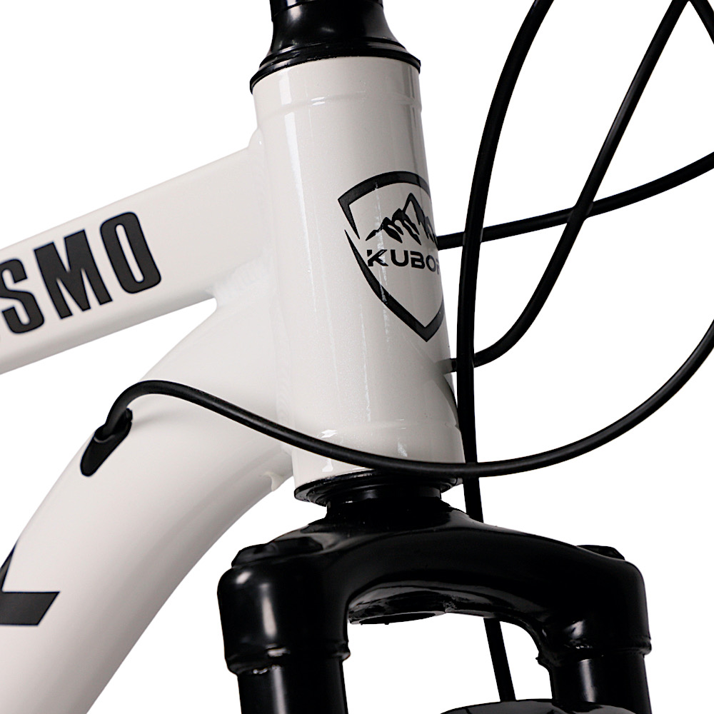 Foto 5 pulgar | Bicicleta MTB Cosmo R26 Aluminio 21v Shimano Rines Aluminio Frenos Disco Blanca