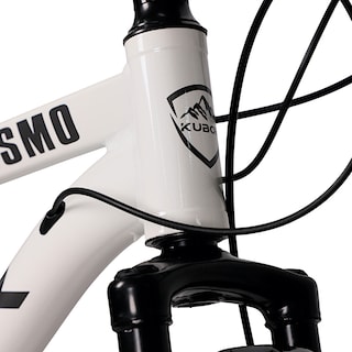 Foto 4 | Bicicleta MTB Cosmo R26 Aluminio 21v Shimano Rines Aluminio Frenos Disco Blanca