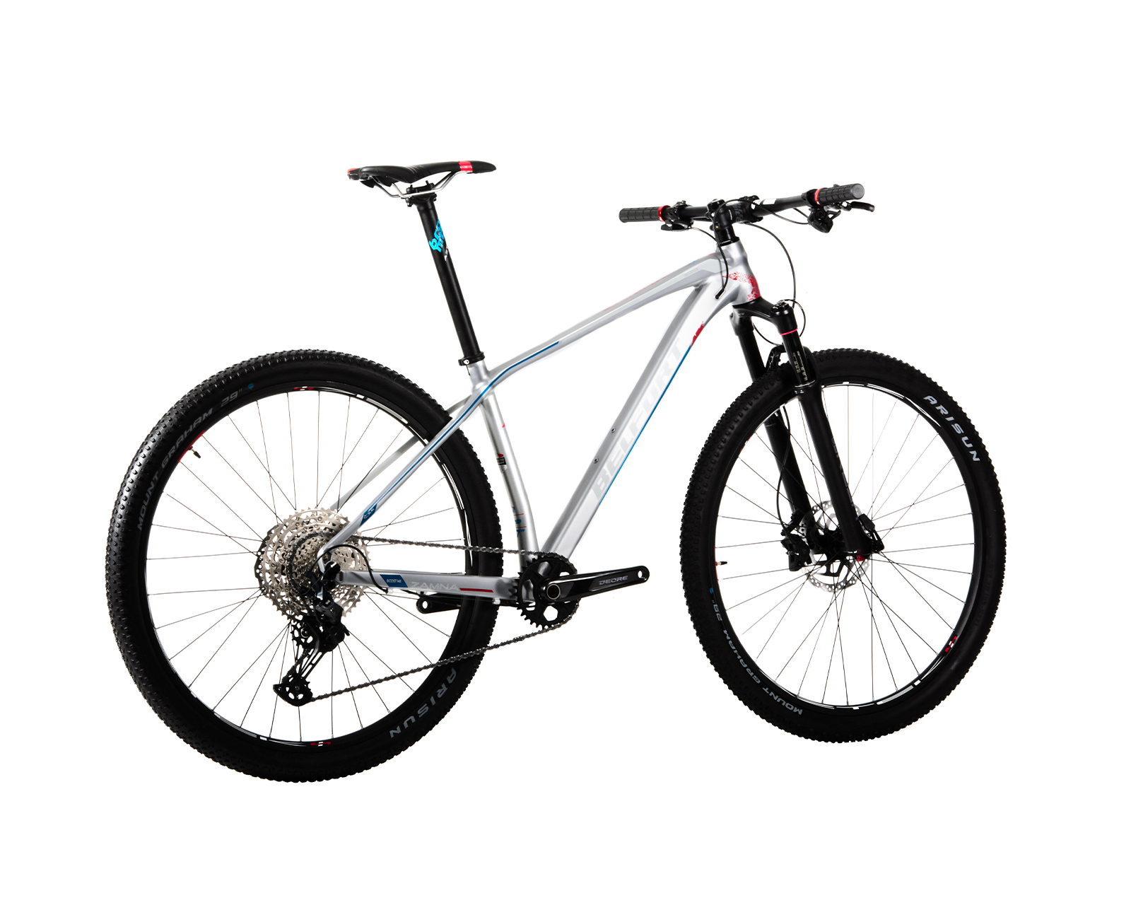 Foto 5 | Bicicleta Belfort Zamna Reba R29 T17 Plata Belfort 2022